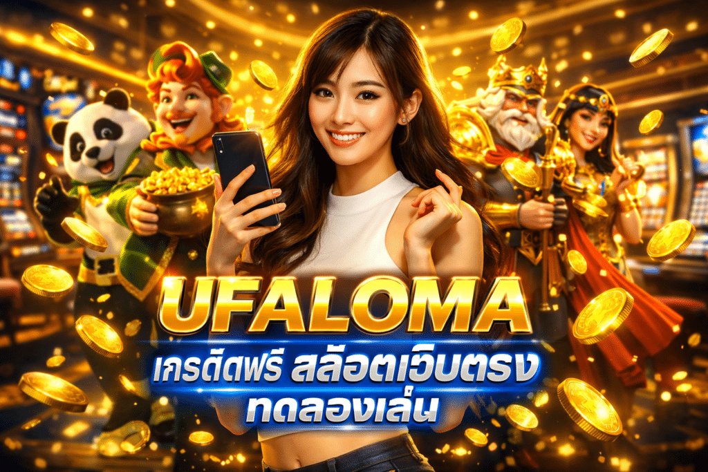 UFALOMA เครดิตฟรี สล็อตเว็บตรง ทดลองเล่น